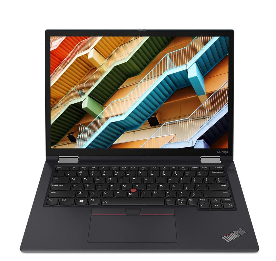 Lenovo ThinkPad X13 YOGA Gen-2 13.3" WUXGA Convertible Notebook, Intel i7-1165G7, 2.80GHz, 16GB RAM, 256GB SSD, Win10P - 20W8002XUS