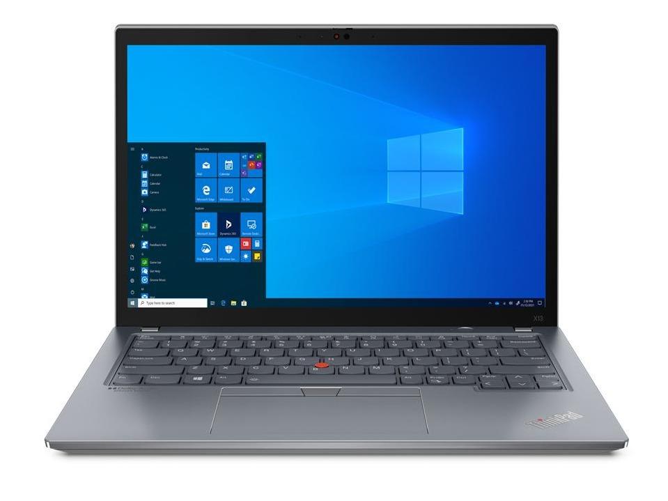 Lenovo ThinkPad X13 Gen 2 13.3" WUXGA Notebook, AMD R5-5650U, 2.30GHz, 8GB RAM, 256GB SSD, Win10P - 20XH0057US