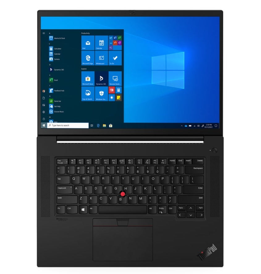 Lenovo ThinkPad X1 Extreme Gen 4 16" WQXGA Notebook, Intel i7-11800H, 2.30GHz, 16GB RAM, 512GB SSD, Win10P - 20Y50016US