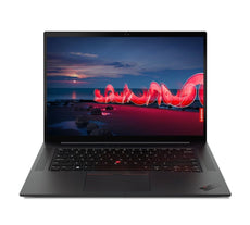 Lenovo ThinkPad X1 Extreme Gen 4 16" WQXGA Notebook, Intel i7-11800H, 2.30GHz, 16GB RAM, 512GB SSD, Win10P - 20Y50016US