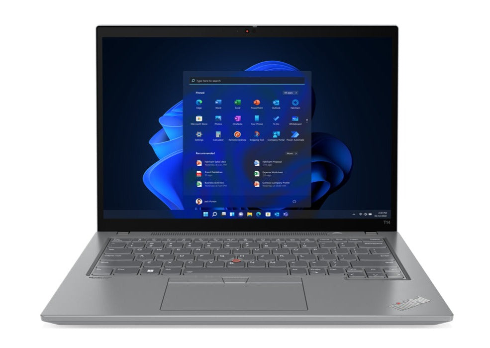 Lenovo ThinkPad T14 Gen 3 14" WUXGA Notebook, Intel i5-1245U, 1.60GHz, 16GB RAM, 256GB SSD, Win11P - 203LET14G3i5G12DREF (Refurbished)