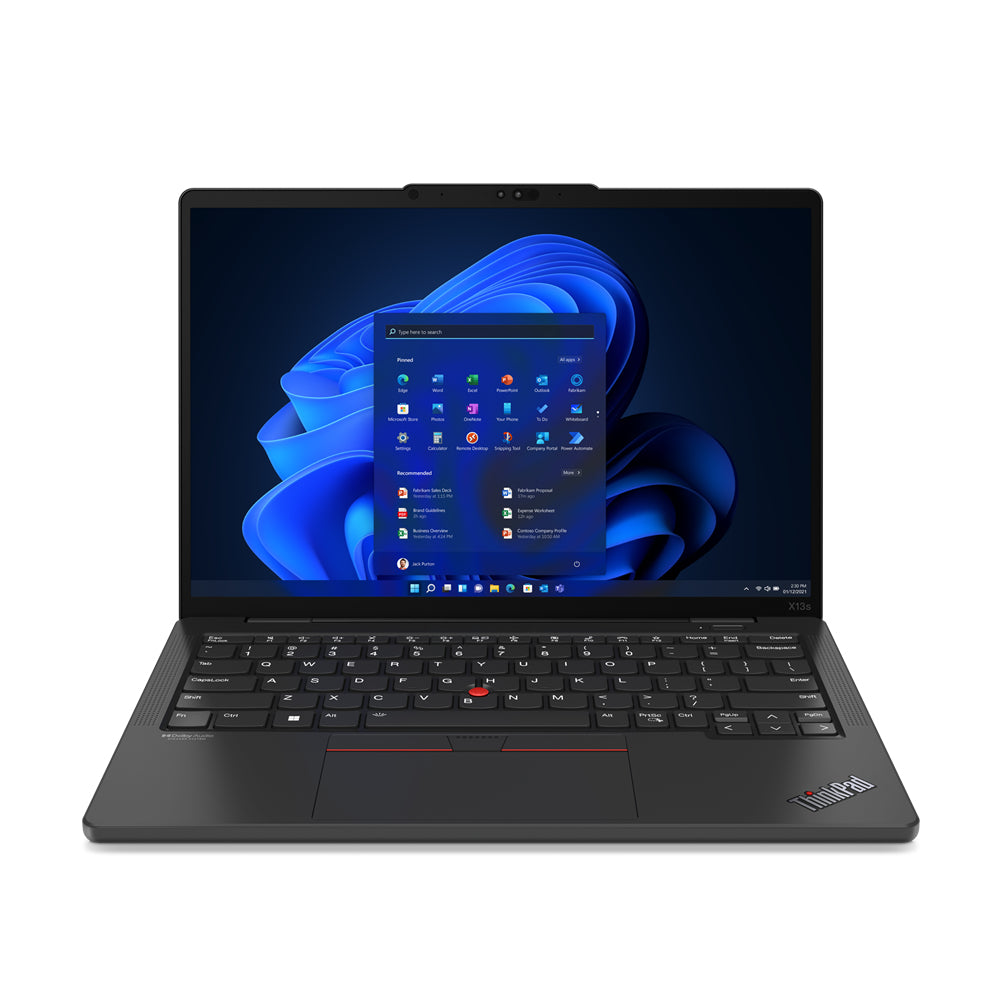 Lenovo ThinkPad X13s Gen 1 13.3" WUXGA Notebook, Snapdragon 8cx Gen 3, 3.0GHz, 16GB RAM, 256GB SSD, Win11P - 21BX0014US