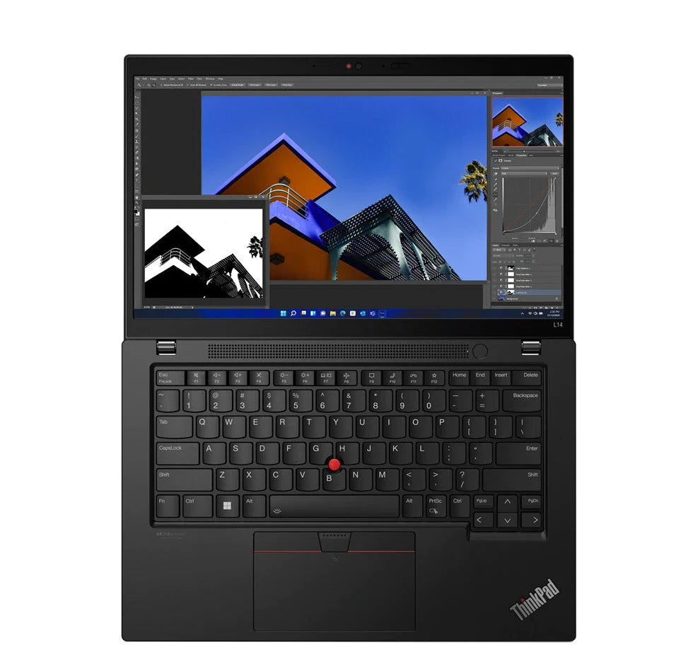 Lenovo ThinkPad L14 Gen 3 14" FHD Notebook, Intel i7-1255U, 1.70GHz, 16GB RAM, 256GB SSD, Win11DG - 21C1004MUS