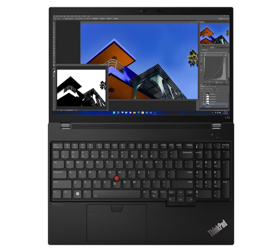 Lenovo ThinkPad L15 Gen 3 15.6" FHD Notebook, Intel i5-1245U, 1.60GHz, 8GB RAM, 256GB SSD, Win11DG - 21C3004SUS