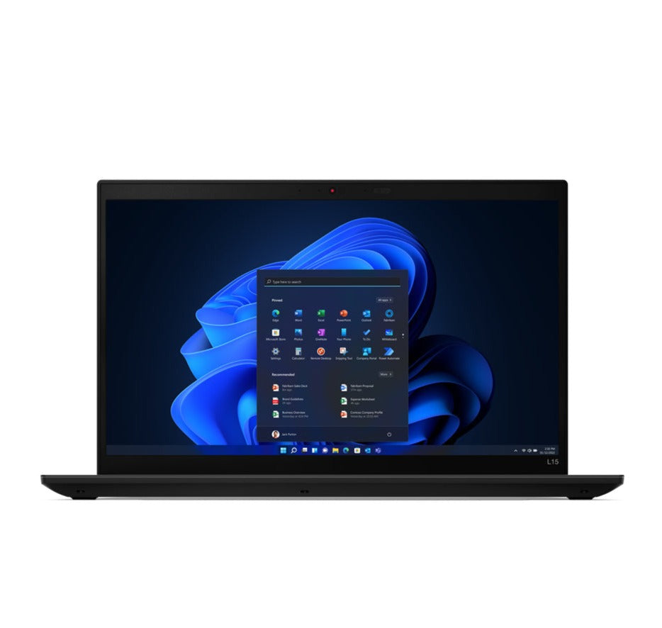 Lenovo ThinkPad L15 Gen 3 15.6" FHD Notebook, AMD R5-5675U, 2.30GHz, 8GB RAM, 256GB SSD, Win11P - 21C70017US