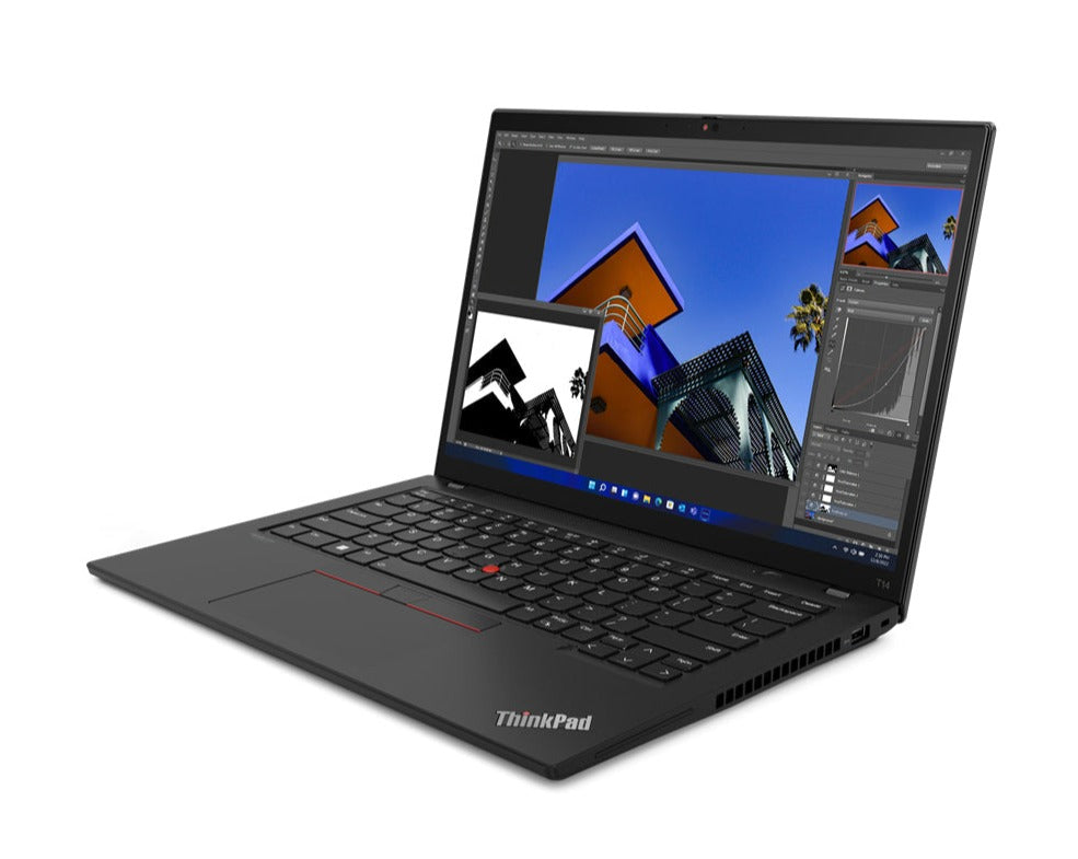 Lenovo ThinkPad T14 Gen 3 14" WUXGA Notebook, AMD R5-6650U, 2.90GHz, 16GB RAM, 256GB SSD, Win11DG - 21CF003UUS