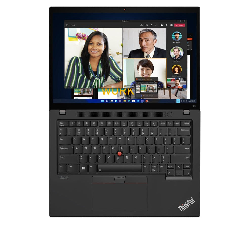 Lenovo ThinkPad T14 Gen 3 14" WUXGA Notebook, AMD R5-6650U, 2.90GHz, 16GB RAM, 256GB SSD, Win11DG - 21CF000BUS