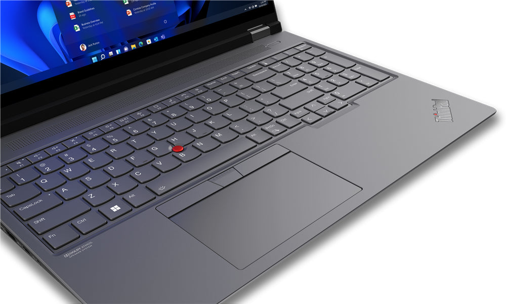 Lenovo ThinkPad P16 Gen 1 16" WQXGA Mobile Workstation, Intel i7-12850HX, 2.10GHz, 32GB RAM, 1TB SSD, Win11DG - 21D6006PUS
