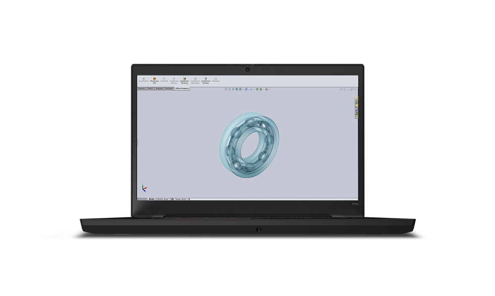Lenovo ThinkPad T15p Gen 3 15.6" FHD Mobile Workstation, Intel i7-12700H, 2.30GHz, 8GB RAM, 256GB SSD, Win11DG - 21DA000YUS