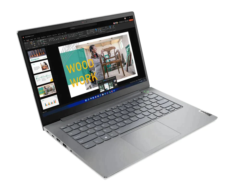 Lenovo ThinkBook 14 G4 IAP 14" FHD Notebook, Intel i5-1235U, 1.30GHz, 8GB RAM, 256GB SSD, Win11DG - 21DH00DAUS