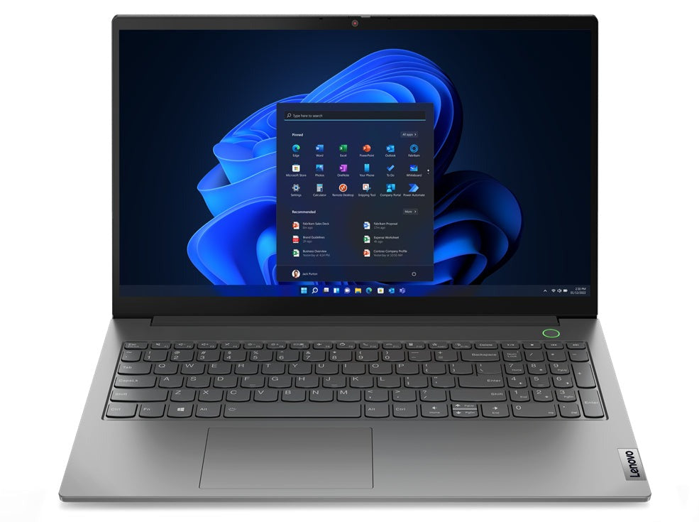 Lenovo ThinkBook 15 G4 IAP 15.6" FHD Notebook, Intel i5-1235U, 1.30GHz, 8GB RAM, 256GB SSD, Win11P - 21DJ000PUS