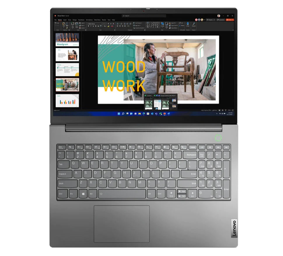 Lenovo ThinkBook 15 G4 IAP 15.6" FHD Notebook, Intel i5-1240P, 1.70GHz, 16GB RAM, 512GB SSD, Win11P - 21DJ0061US