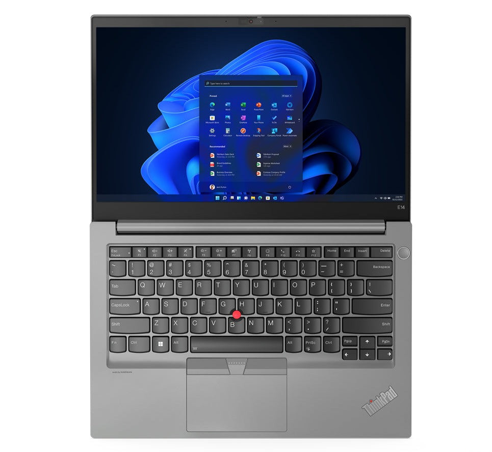 Lenovo ThinkPad E14 Gen 4 14" FHD Notebook, Intel i5-1235U, 1.30GHz, 16GB RAM, 256GB SSD, Win11DG - 21E3008FUS