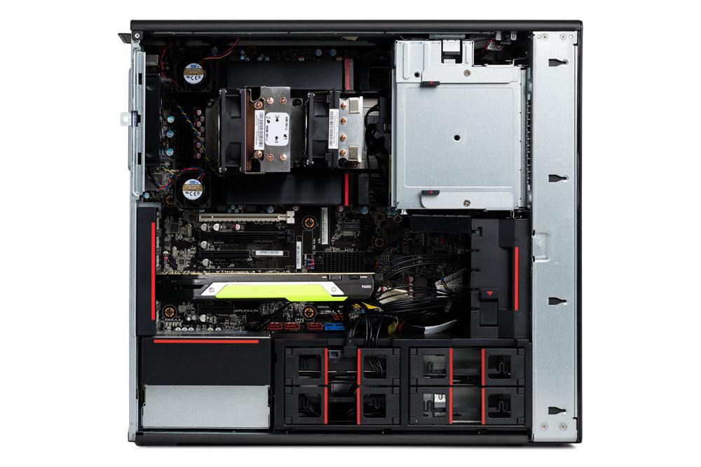 Lenovo ThinkStation P720 Tower Workstation, 1x Intel Xeon Silver 4214R, 2.40GHz, 16GB RAM, 512GB SSD, Win10PWS - 30BA00H7US