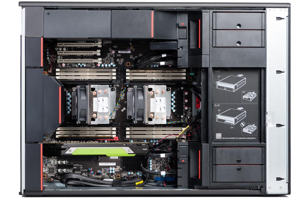 Lenovo ThinkStation P920 Tower Workstation, 2x Intel Xeon Silver 4208, 2.10GHz, 32GB RAM, 512GB SSD, Win10PWS- 30BC0031US