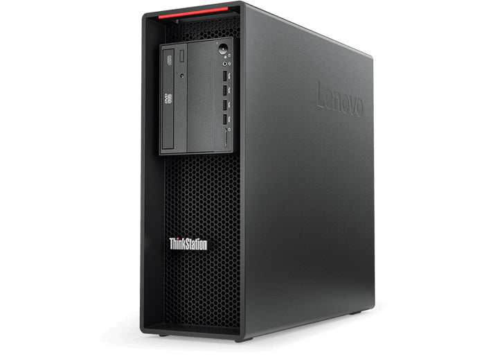 Lenovo ThinkStation P520 Tower Desktop Workstation, Intel Xeon W-2123, 3.60GHz, 16GB RAM, 512GB SSD, Windows 10 Pro-64Bit - 30BE005YUS