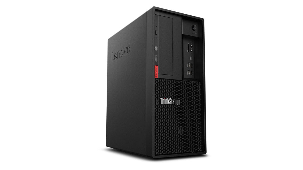 Lenovo ThinkStation P330 Tower Workstation, Intel Core i5-9400, 2.90GHz, 16GB RAM, 256GB SSD, Windows 10 Pro-64Bit - 30CY0006US
