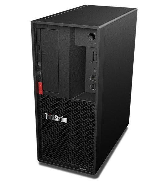 Lenovo ThinkStation P330 Tower Workstation, Intel i7-9700, 3.0GHz, 16GB RAM, 512GB SSD, Win10P - 30CY0017US