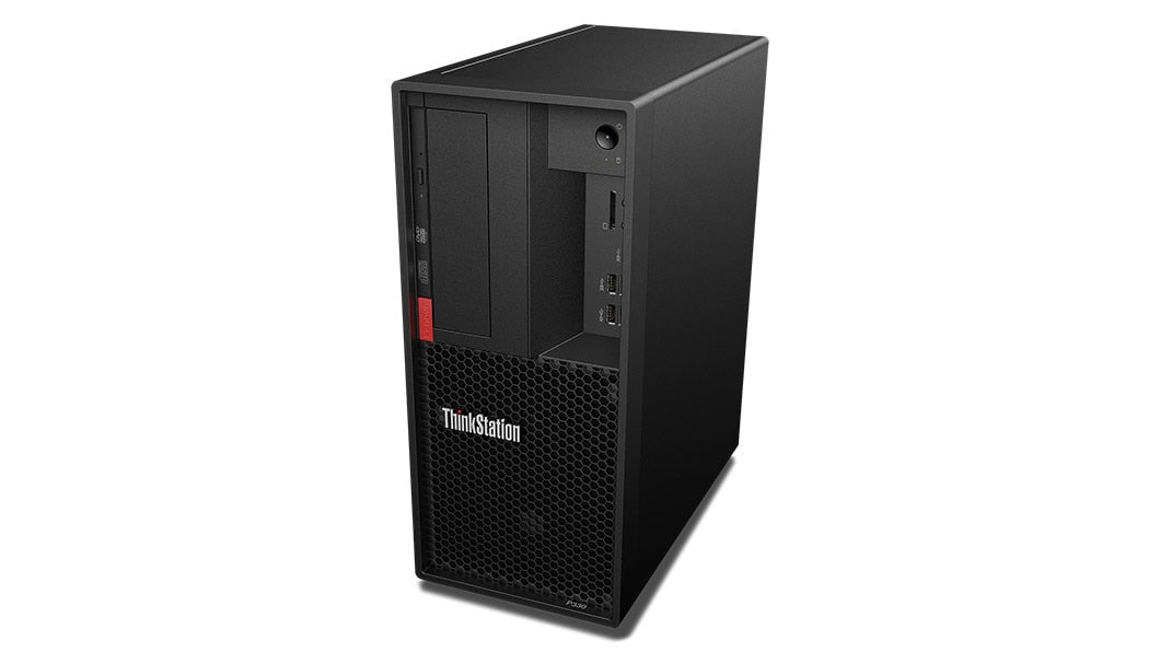 Lenovo ThinkStation P330 Tower Workstation, Intel Xeon E-2124G, 3.40GHz, 8GB RAM, 1TB HDD, Win10P - 30C5000VUS