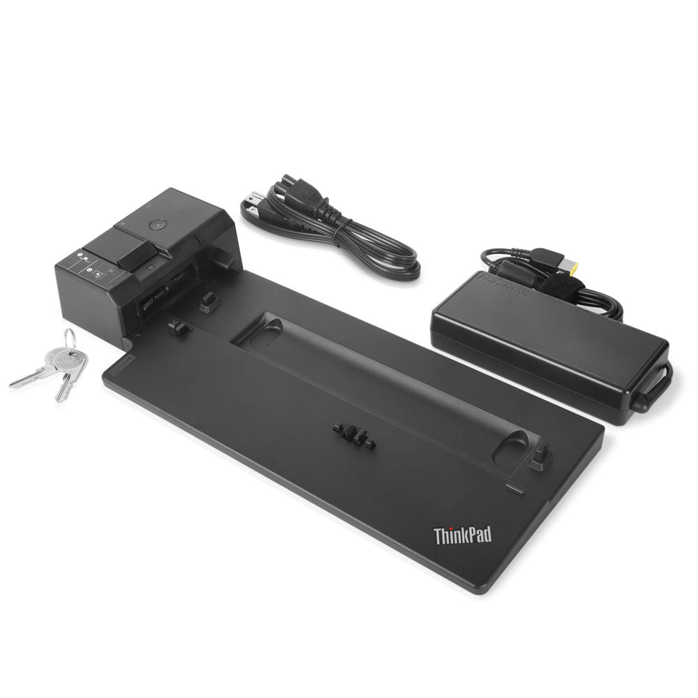 Lenovo Thinkpad 135W Ultra Docking Station, 6 USB Ports, Black  - 40AJ0135US