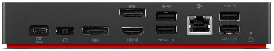 Lenovo Thinkpad Universal 135W USB-C Smart Dock, Slim Tip - 40B20135US