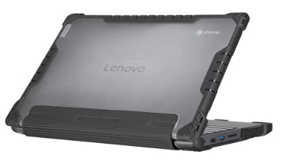 Lenovo Case Cover for 100e Chrome MTK Chromebook, Transparent, Black - 4X40V09689