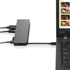 Lenovo Powered USB-C Travel Hub, RJ-45, VGA, HDMI, Gray - 4X90S92381