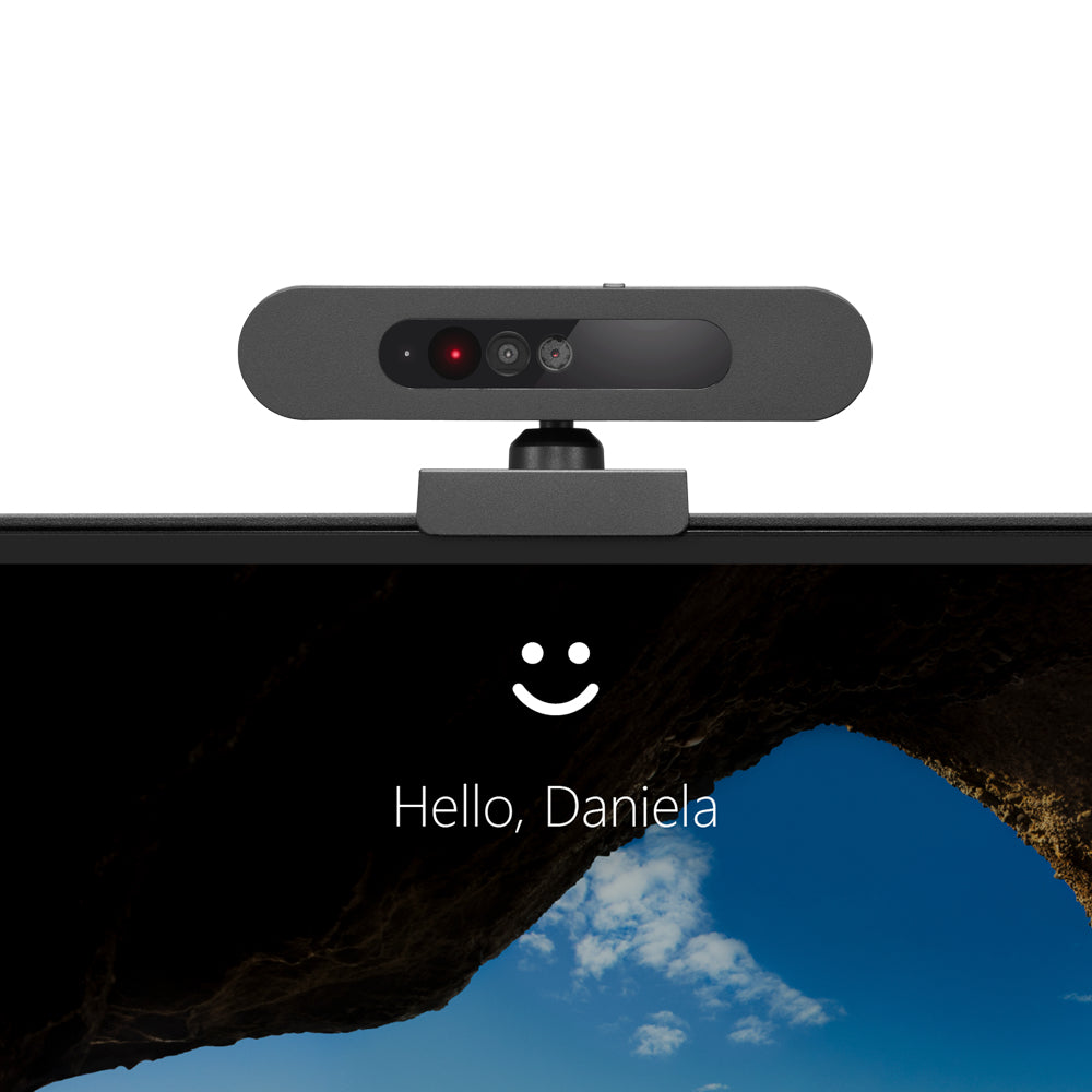 Lenovo 500 Full HD Webcam, Wired, USB-C, Video Camera for PC or Notebook - 4XC0V13599