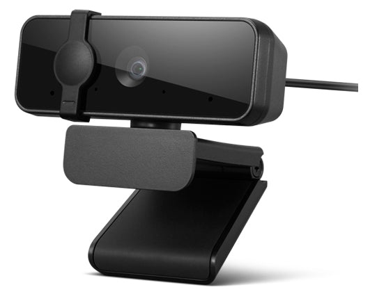 Lenovo Essential Full HD Webcam, Wired, USB, Dual Built-in Mics - 4XC1B34802