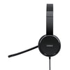 Lenovo 100 Stereo USB Headset, Wired, USB 2.0, On-ear Adjustable Headband- 4XD0X88524