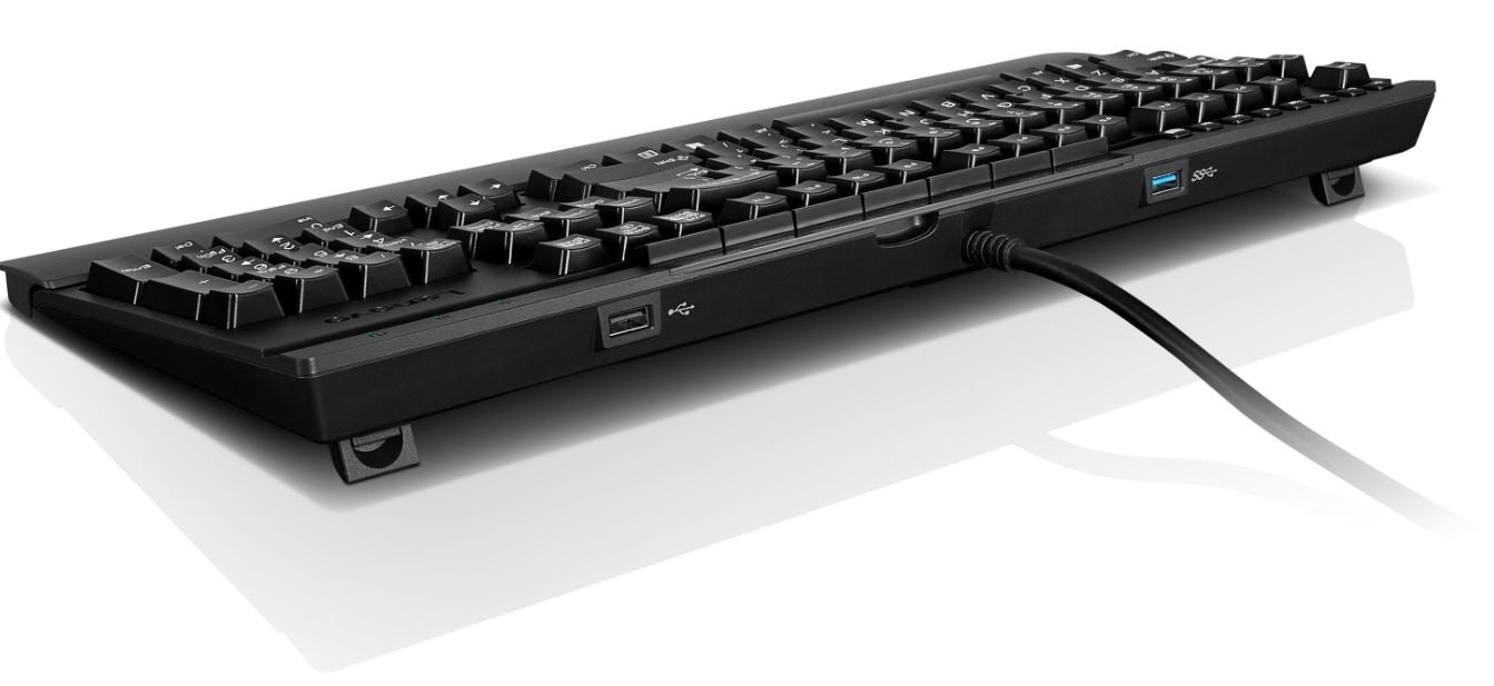 Lenovo Enhanced Performance USB Keyboard Gen II, Wired, USB, US English - 4Y40T11813