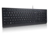 Lenovo Essential Wired Keyboard, USB, QWERTY, US English - 4Y41C68642