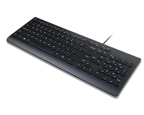 Lenovo Essential Wired Keyboard, USB, QWERTY, US English - 4Y41C68642