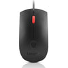 Lenovo Fingerprint Biometric USB Mouse, Optical, 1600 dpi, Scroll Wheel, 3 Buttons, Ambidextrous - 4Y50Q64661