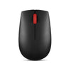 Lenovo Essential Compact Wireless Mouse, 2.4 GHz, Optical, 1000 dpi, Scroll Wheel, 3 Buttons, Ambidextrous - 4Y50R20864
