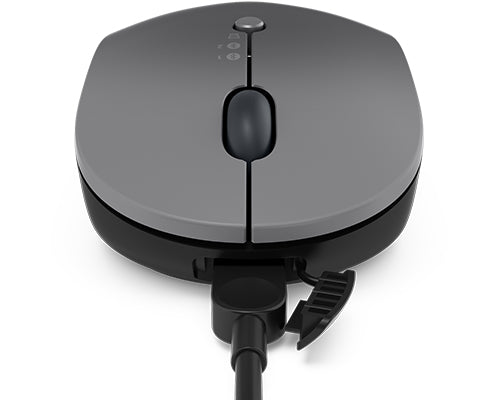 Lenovo Go Wireless Multi-Device Mouse, Blue Optical, 2.4GHz, Scroll Wheel, 3 Buttons - 4Y51C21217