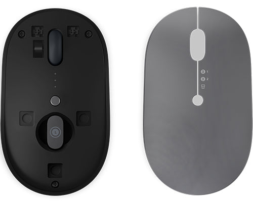 Lenovo Go Wireless Multi-Device Mouse, Blue Optical, 2.4GHz, Scroll Wheel, 3 Buttons - 4Y51C21217