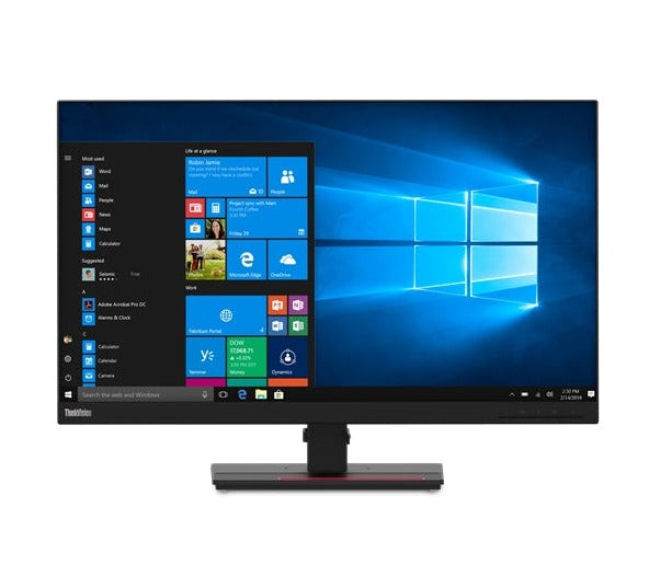 Lenovo ThinkVision T27h-20 27" QHD LED Monitor, 16:9, 4ms, 1000:1-Contrast - 61ECGAR2US
