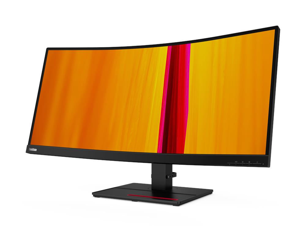 Lenovo ThinkVision T34w-20 34" WQHD WLED Curved Monitor, 21:9, 4ms, 3000:1-Contrast - 61F3GAR1US