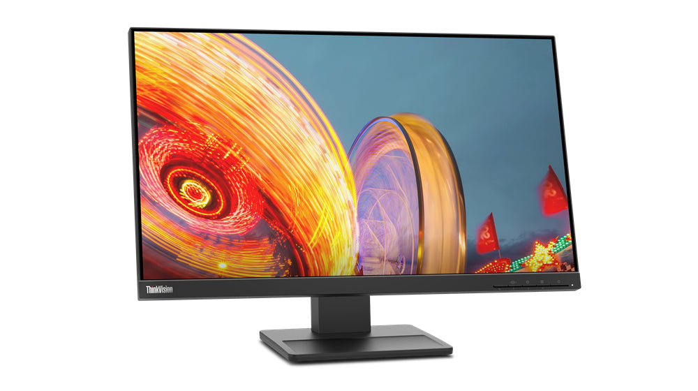 Lenovo ThinkVision E24q-20 23.8" QHD WLED Monitor, 16:9, 4ms, 1000:1-Contrast - 62CFGAR1US