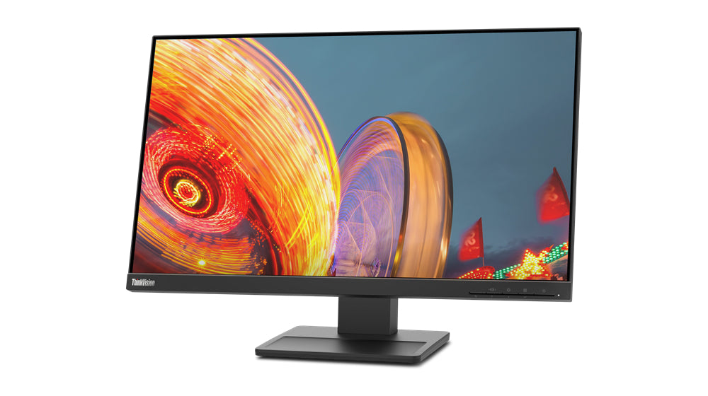 Lenovo ThinkVision E24q-20 23.8" QHD WLED Monitor, 16:9, 4ms, 1000:1-Contrast - 62CFGAR1US