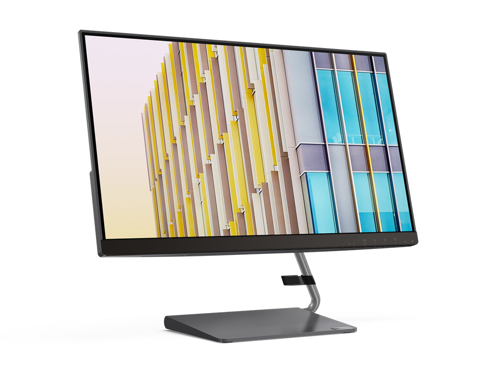 Lenovo Q24h-10 23.8" QHD LED Monitor, 16:9, 6ms, 3M:1-Contrast - 66A8GCC6US (Refurbished)