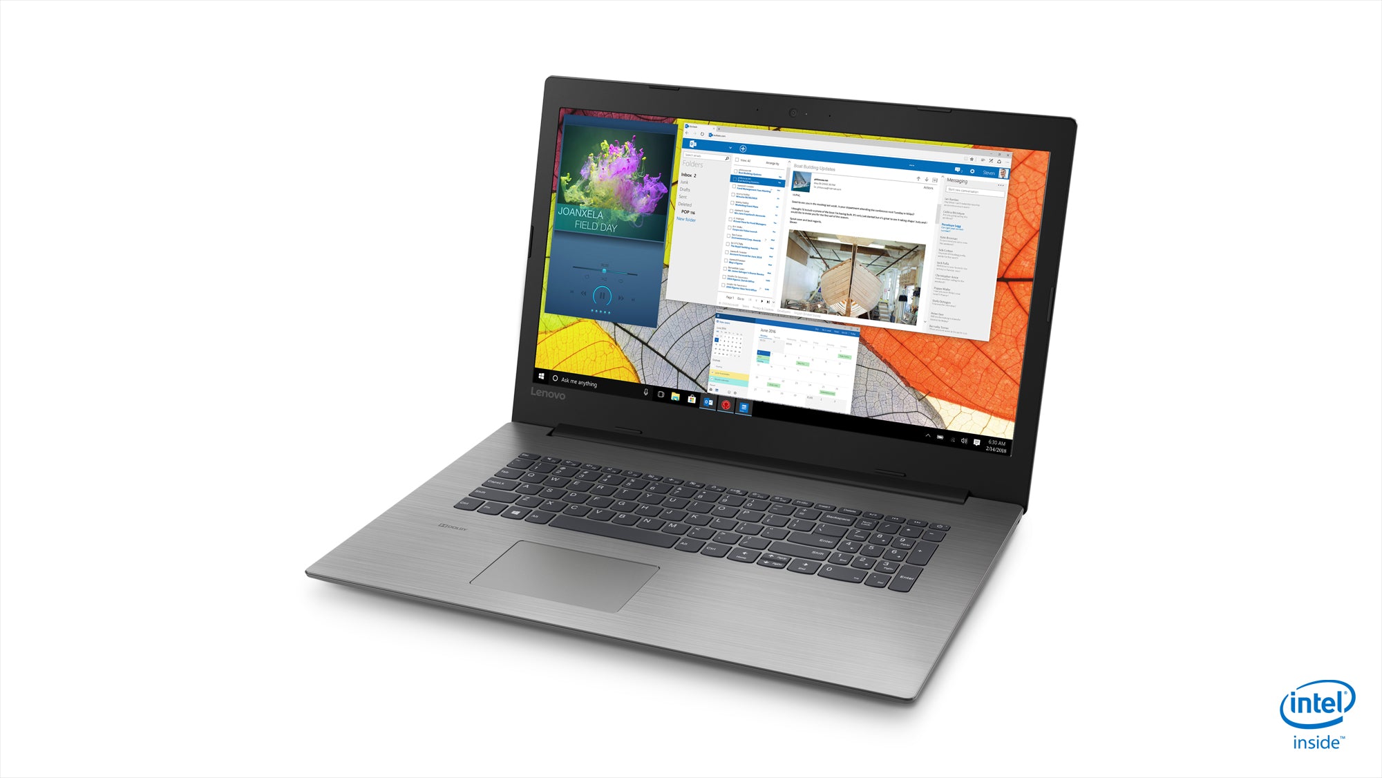 Lenovo IdeaPad 330-17ICH (Non-Touch) Notebook, 17.3" FHD, Intel Core i7, 2.2GHz, 16GB RAM, 1TB HDD, Windows 10 Home -64Bit- 81FL0000US