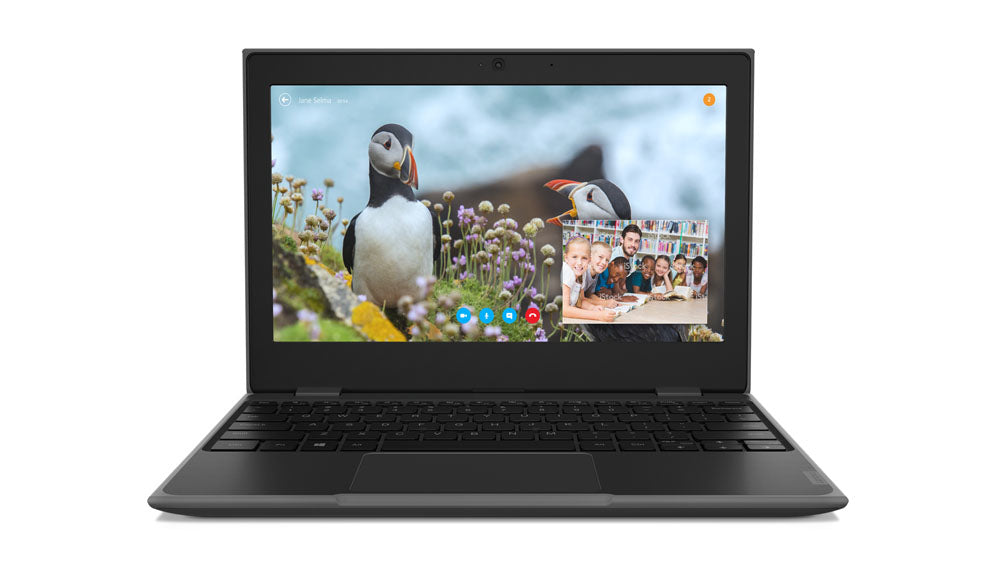 Lenovo 100e 2nd Gen 11.6" HD  Notebook, AMD 3015e, 1.20GHz, 4GB RAM, 64GB eMMC, Win10P - 82GJ0004US