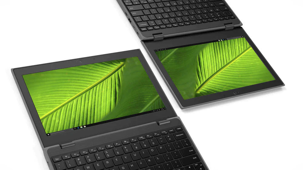 Lenovo 100e 2nd Gen 11.6" HD Notebook, Intel Celeron N4020, 1.10GHz, 8GB RAM, 128GB SSD, Win11P - 81M8007EUS
