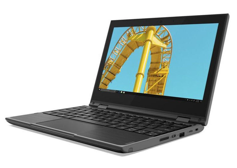 Lenovo 300e 2nd Gen 11.6" HD Notebook, Intel Celeron N4120, 1.10GHz, 4GB RAM, 128GB SSD, Win10P- 81M9007EUS
