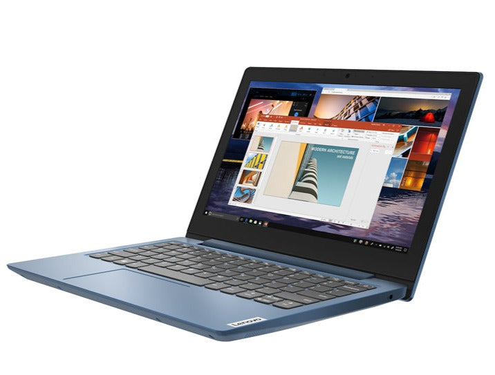 Lenovo IdeaPad 1 11IGL05 11.6" HD Notebook, Intel Celeron N4020, 1.10GHz, 4GB RAM, 64GB eMMC, W10H-S - 81VT0007US (Refurbished)
