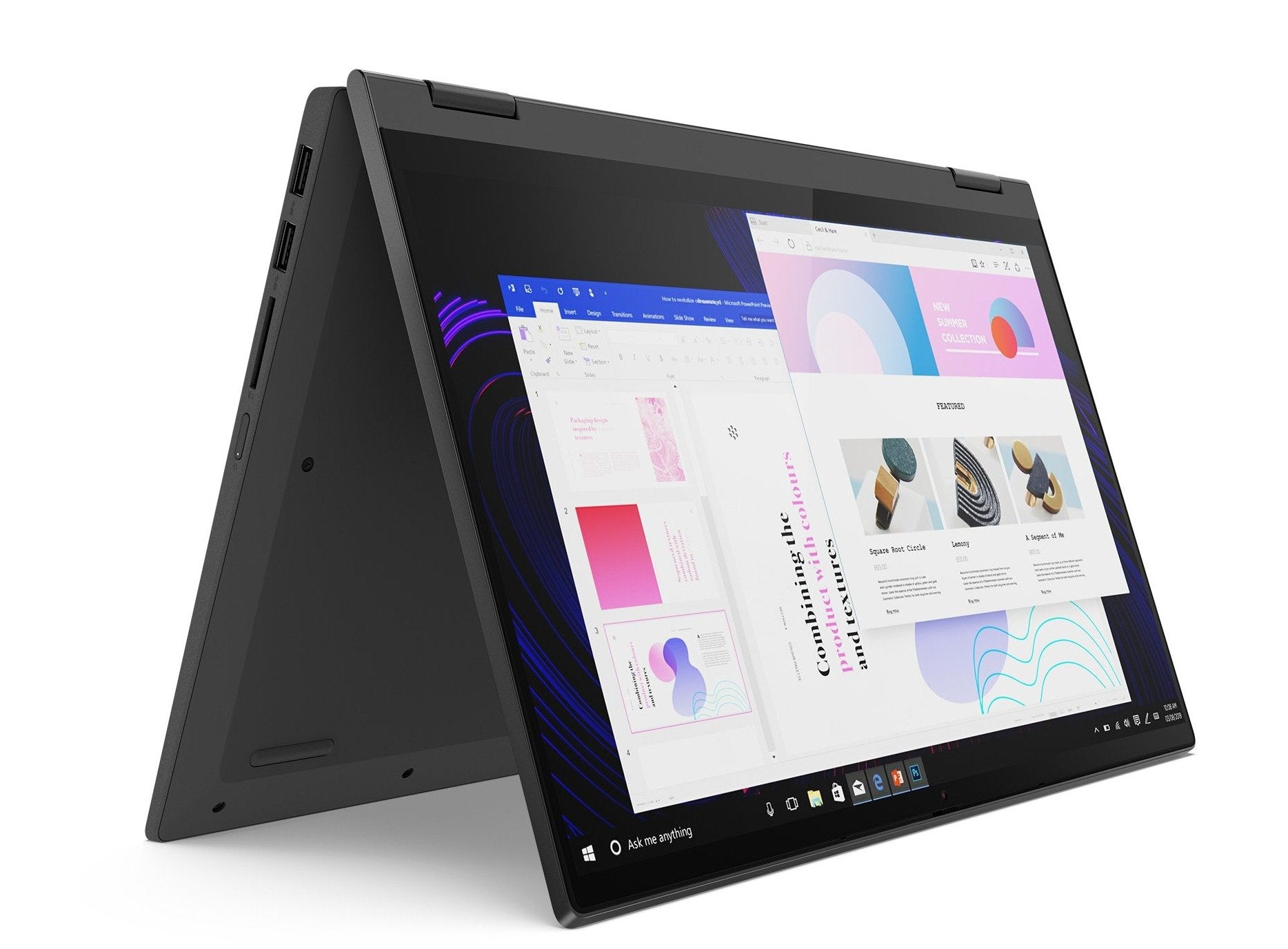 Lenovo IdeaPad Flex 5 14ARE05 14" FHD Notebook, AMD R5-4500U, 2.30GHz, 8GB RAM, 128GB SSD, Win10H - 81X200C8US (Refurbished)