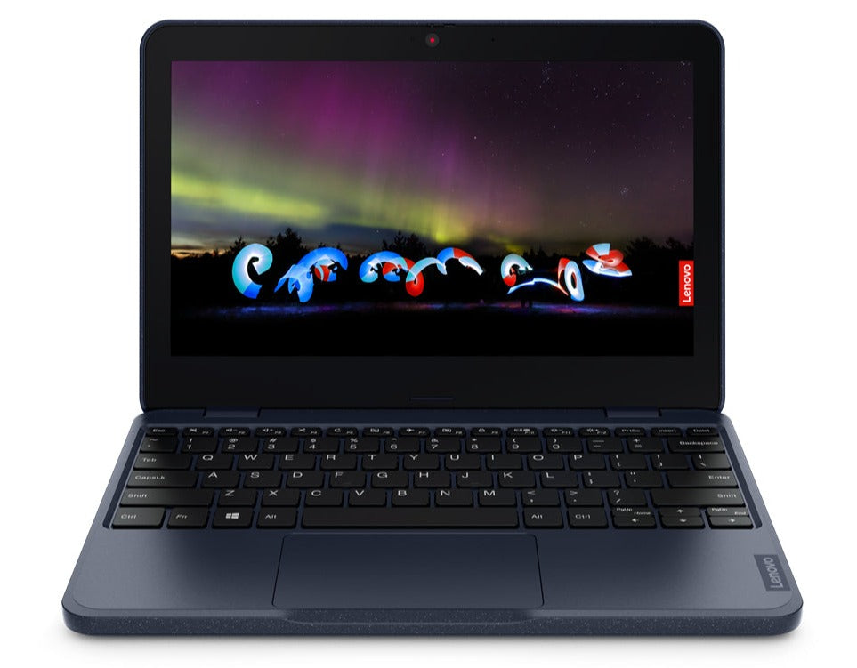 Lenovo 100w Gen 3 11.6" HD  Notebook, AMD 3015e, 1.20GHz, 4GB RAM, 64GB eMMC, Win10P- 82HY0009US
