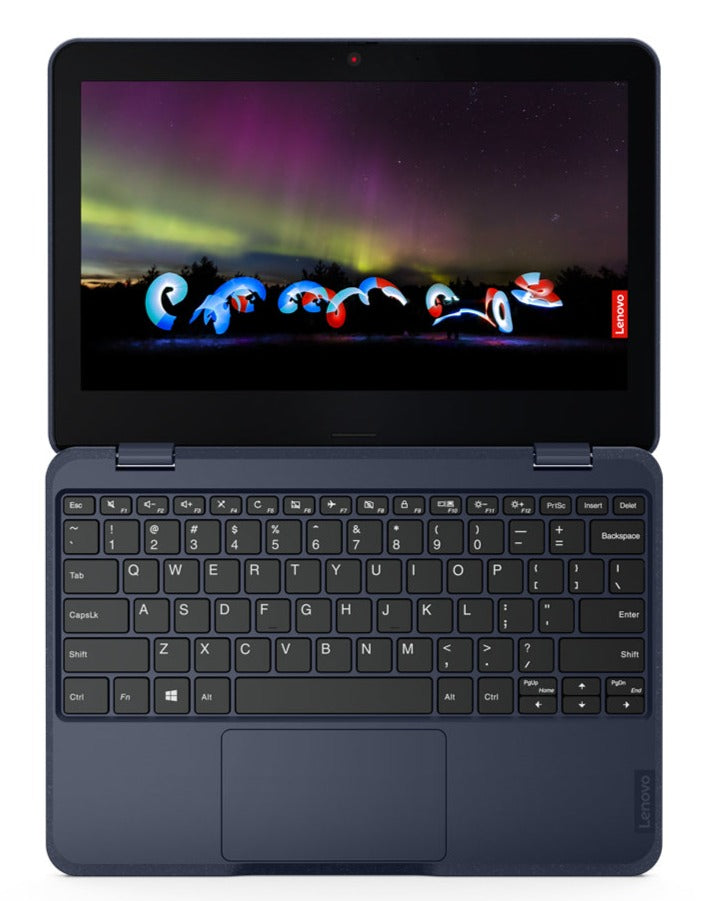 Lenovo 100w Gen 3 11.6" HD  Notebook, AMD 3015e, 1.20GHz, 4GB RAM, 64GB eMMC, Win10P- 82HY0009US